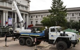 Ямобур вездеход, УБМ 85. Буровае работы.