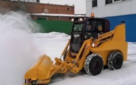 Аренда погрузчика МКСМ-800. Минипогрузчик.