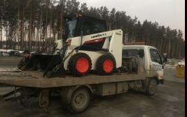 Услуги мини погрузчика. Погрузочные работы.