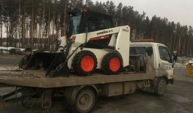 Услуги мини погрузчика. Погрузочные работы. в Новосибирске