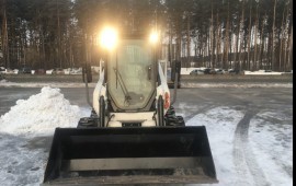 Услуги мини погрузчика. Погрузочные работы.