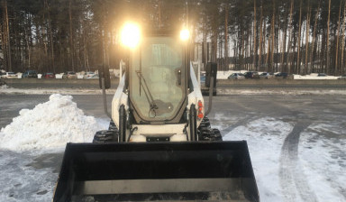Услуги мини погрузчика. Погрузочные работы. в Новосибирске