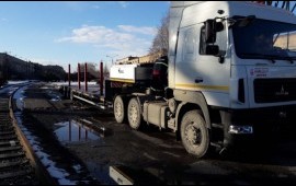 Трал 40т вездеход аренда. Перевозка негабарита