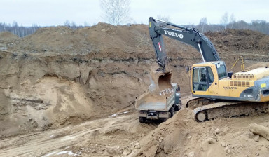 Песок карьерный оптом с доставкой
