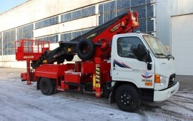 Аренда услуги автовышек 20м,30,40,50 м