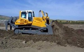 Аренда услуги бульдозера Liebherr 34 тонны