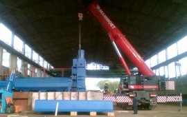 Такелажные работы до 1100 тонн в Расторопово