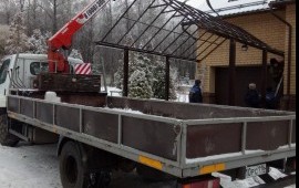 Услуги манипулятора- крана грузоперевозки