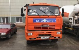 Аренда автобетоносмесителя на шасси КАМАЗ и МАЗ