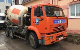 Аренда автобетоносмесителя на шасси КАМАЗ и МАЗ