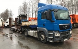 Аренда трала с тягачем без водителя