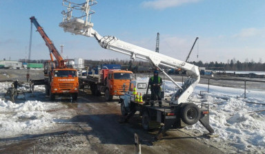 Услуги АГП Автовышки. Профессиональный оператор.