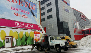 Услуги АГП Автовышки. Профессиональный оператор.