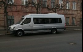 Перевозка пассажиров автомобилем мерседес спринтер