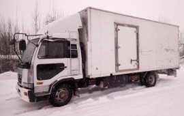Грузопревозчик услуги. Грузоперевозки. Фургон.