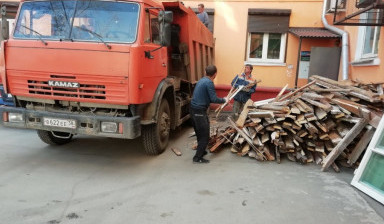 Вывоз строительного мусора камаз Самосвал