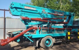 Аренда автобетононасоса. Услуги бетононасос.