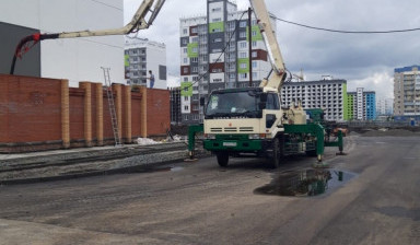 Бетононасос. Аренда автобетононасоса.