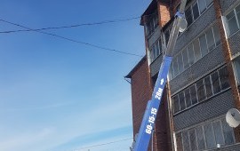 Автовышка 15м. и 28м. аренда. Высотные работы.