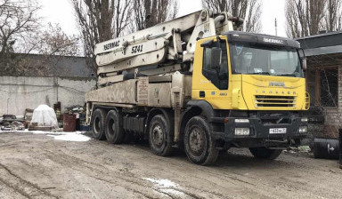 УСЛУГИ АВТОБЕТОНОНАСОСА Ивеко