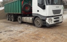 Услуги тонара. Доставка сыпучих материалов в Ижевске