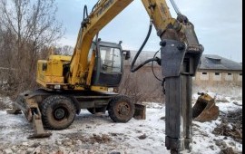 Услуги экскаватора. Копка, планировка, демонтаж.