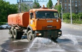Аренда поливомоечных машин. Уборка. Полив.