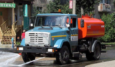 Услуги Поливомоечной машины. Вода доставка в Красногорске