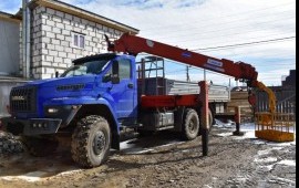 Кран- манипулятор, автовышка. Вездеход