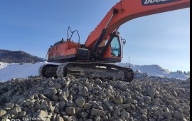 Doosan 340 2018 г экскаватор аренда, услуги