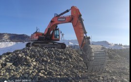 Doosan 340 2018 г экскаватор аренда, услуги