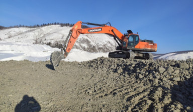 Doosan 340 2018 г экскаватор аренда, услуги