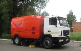 Подметально-уборочная машина