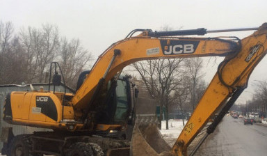 Экскаватор полноповоротный колесный погрузчик JCB