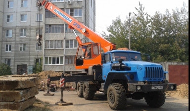 Услуги Автокрана 14 т, 16 т, 25 т. в Трехгорном