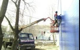Борт 5т, кран 3т, вышка10м. Услуги манипулятор