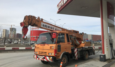 Аренда автокрана 5тонн 25м + люлька (2 в 1) ндс