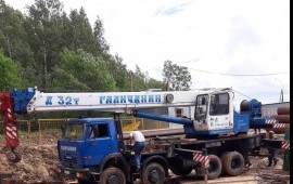 Аренда автокрана г/п 25т, 32т. Спецтехники.