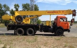 Автокран аренда. Услуги подъёмные работы.
