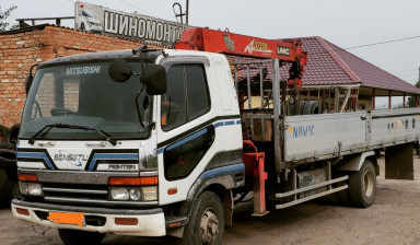 Грузовик с краном ( воровайка). Перевозка грузов