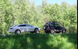 Эвакуация, буксировка до 1000 км.
