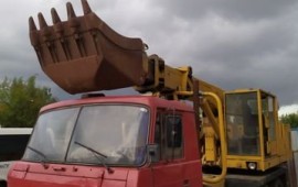 Татра удс 114. Экскаватор аренда. Копка. Рытье.