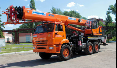 Автокран аренда. Услуги подъёмные работы.
