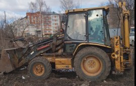 Услуги экскаватора погрузчика. Планировка. Копка.
