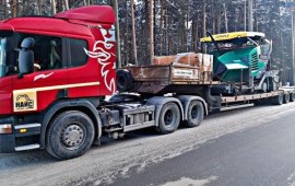 Перевозка негабарита. Аренда трала.