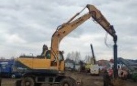 Аренда колесного экскаватора от собственника