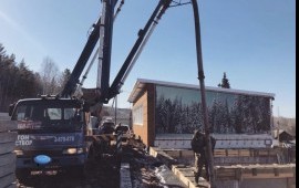 Аренда автобетононасосов. Бетононасос.