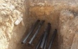 Гнб бурение. Прокол под дорогой для коммуникаций