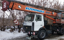 Услуги автокрана с профессиональным крановым