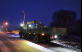 Манипулятор борт 10 тонн стрела 6 тонн